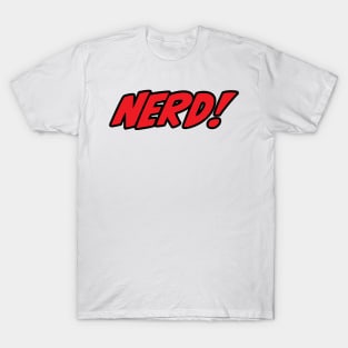 NERD! Black & Red Atl Logo T-Shirt